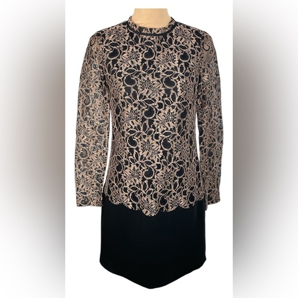 Ted Baker Elke Lace Shift Dress US Size 2 - Picture 6 of 14